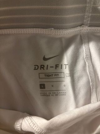 Mallas Nike Pro Blancas