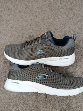 Zapatillas Skechers Lite-Weight Gris/Azul