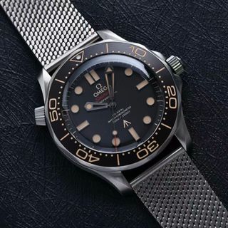 Omega Seamaster Diver 300M Reloj Negro/Plateado
