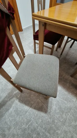 Mesa comedor extensible de 90 a 180cm