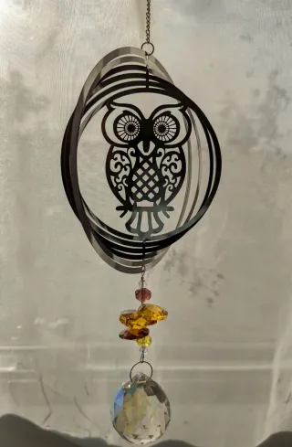 Atrapasol Búho Suerte