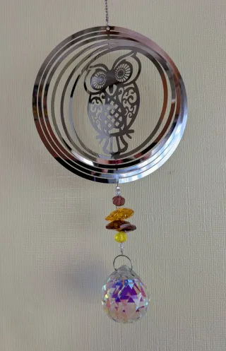 Atrapasol Búho Suerte