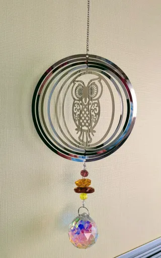 Atrapasol Búho Suerte