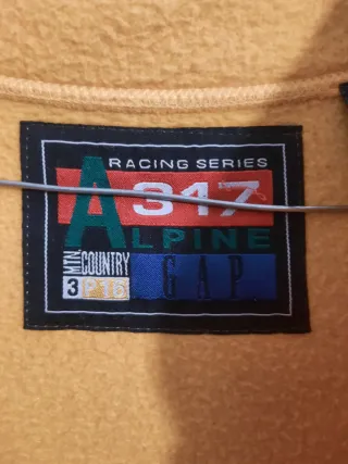 Gilet vintage GAP giallo