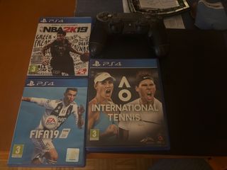 PS4 NBA 2K19, FIFA 19, International Tennis