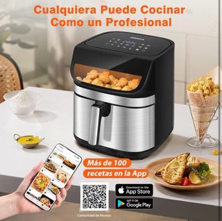 Freidora Aire Aigostar XXL 8.8L 2200W