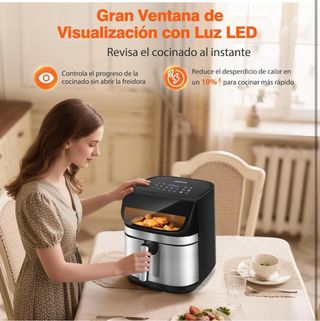 Freidora Aire Aigostar XXL 8.8L 2200W