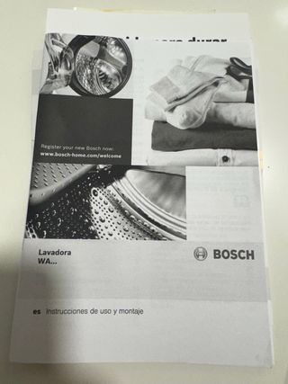 Lavadora Bosch Serie 6