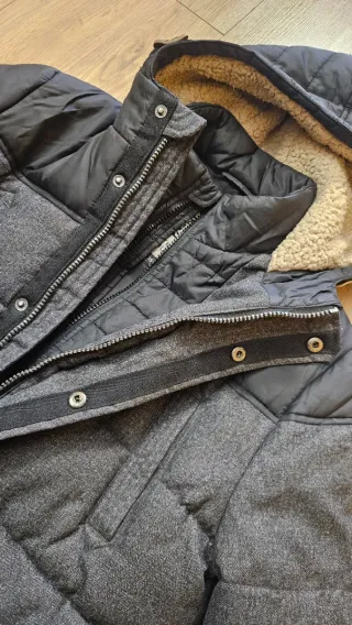 Cazadora niño gris. Talla 158 11-12 años