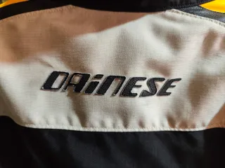 Chaqueta Moto Dainese Textil Amarilla