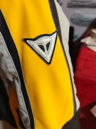 Chaqueta Moto Dainese Textil Amarilla