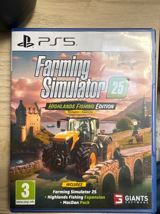 Farming Simulator 25 PS5 Highlands Fishing