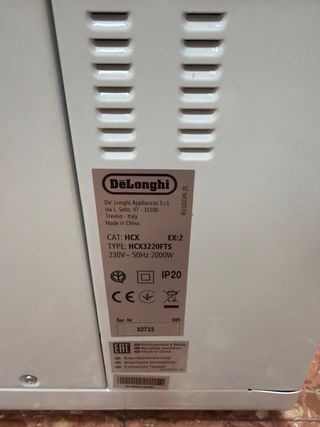 Calefactor DeLonghi Slim Style HCX