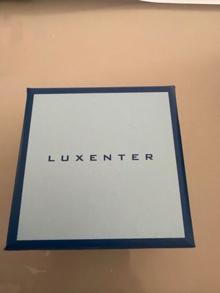 Pendiente Luxenter Cruz Dorado Sin estrenar