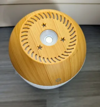 Humidificador de aire con luz + Aceite  escencial