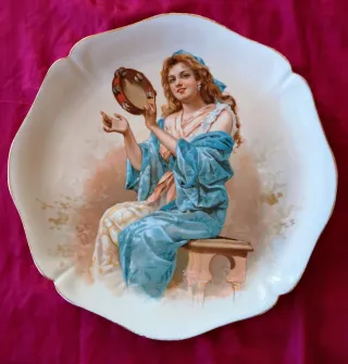 Plato antiguo porcelana Limoges