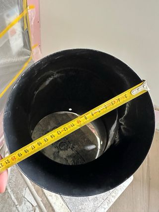 Codo vitrificado para chimenea