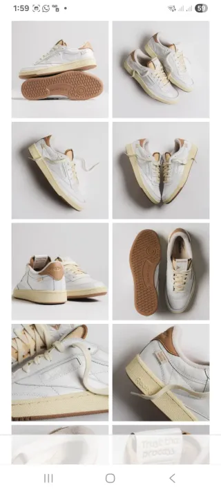 Reebok Club C 85 Beige/Blanco Talla 42