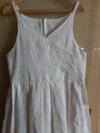 Vestido 100% Lino Comunión/evento