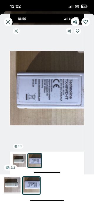 Sensor Technoline TX48WD-IT WD4012