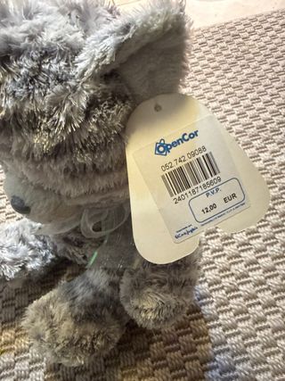 Peluche Aurora Gato Rayado