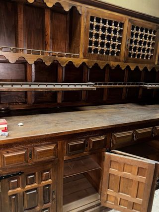 Conjunto Muebles Casellanos Madera