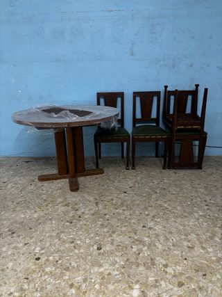 Conjunto Muebles Casellanos Madera