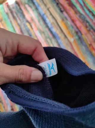 Rodilleras Voleibol Mizuno azul marino talla s