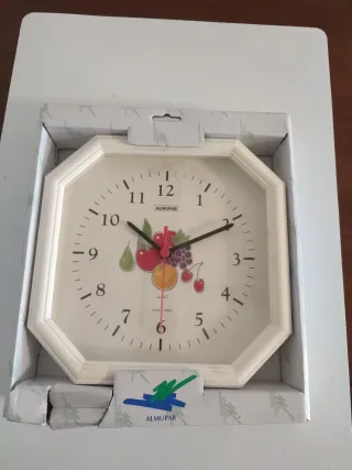 Reloj de pared Almupar cocina frutas