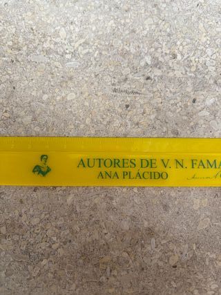 Régua Vintage Autores V.N.F. - Ana Plácido
