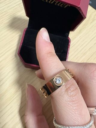 Anillo Cartier falsificacion.