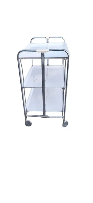 Carrello cucina pieghevole 3 ripiani