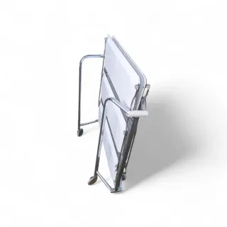 Carrello cucina pieghevole 3 ripiani