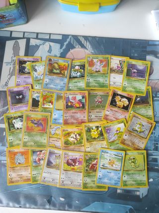 Negociable lote Cartas Pokémon Antiguas