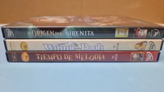 Lote 3 Películas Disney DVD