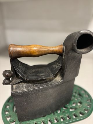 Planchas antiguas de hierro fundido