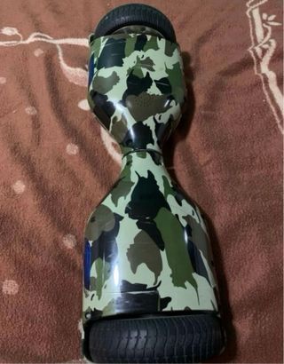Patinete eléctrico camuflaje
