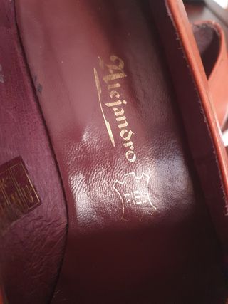Zapatos Alejandro Talla 40 Marrones