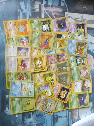 Negociable Cartas Pokémon Antiguas