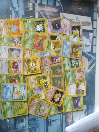 Negociable Cartas Pokémon Antiguas