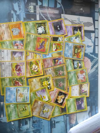 Negociable Cartas Pokémon Antiguas