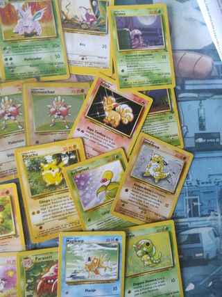 Negociable Cartas Pokémon Antiguas