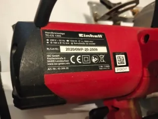 Sierra Circular Einhell TC-CS 1200