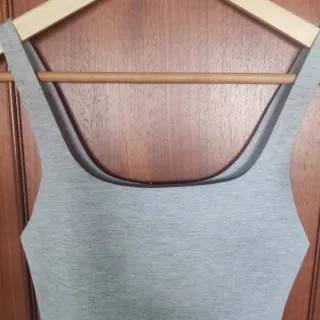 Vestido Zara Trafaluc Gris