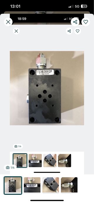 Eurofluid Hidráulico ES3B38X2F