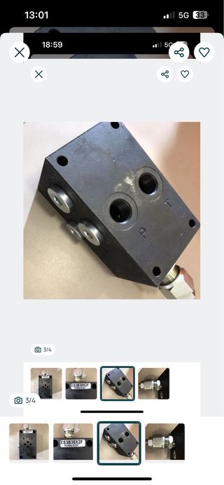 Eurofluid Hidráulico ES3B38X2F