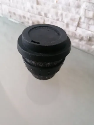 Tazzina Caffè Termica Swarovski Nera