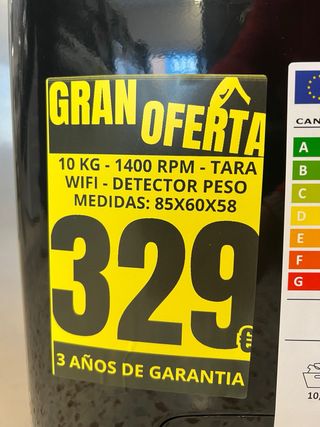 Lavadora Candy Smart 10kg 1400RPM WiFi