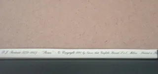 Cornice con 3 Rose di Redouté 40x20