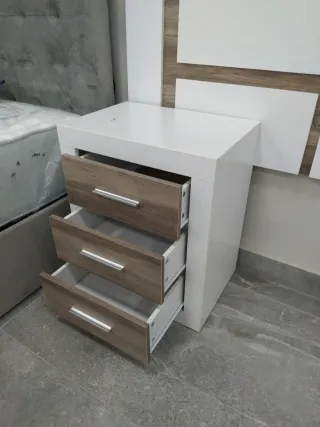 Mesitas de noche y cabecero